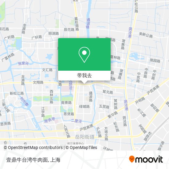 壹鼎牛台湾牛肉面地图