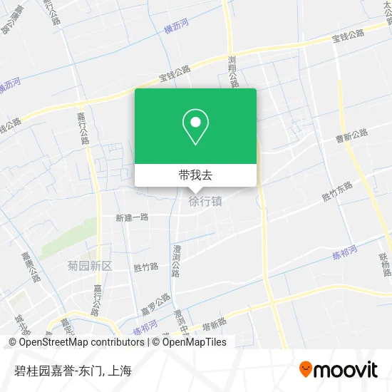 碧桂园嘉誉-东门地图