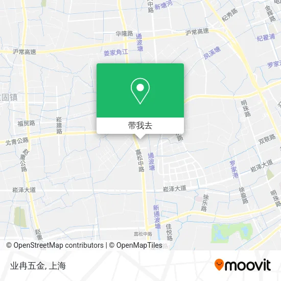 业冉五金地图