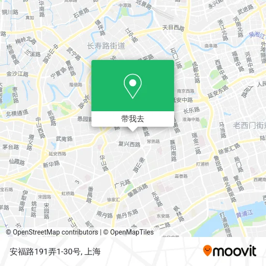 安福路191弄1-30号地图