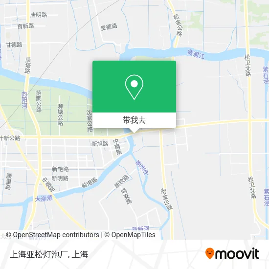上海亚松灯泡厂地图