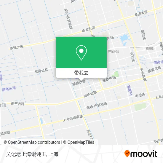 吴记老上海馄饨王地图