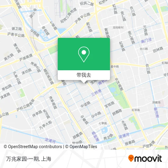 万兆家园-一期地图