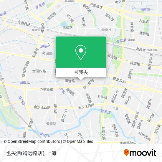 也买酒(靖远路店)地图