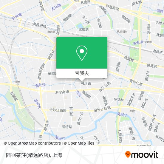 陆羽茶莊(靖远路店)地图