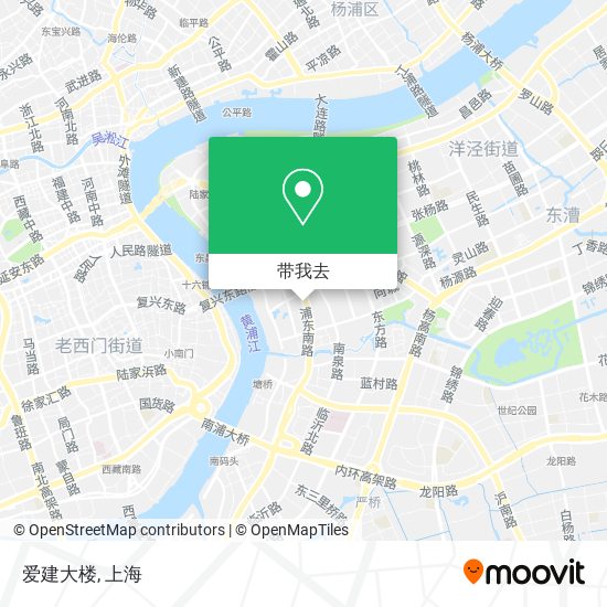 爱建大楼地图