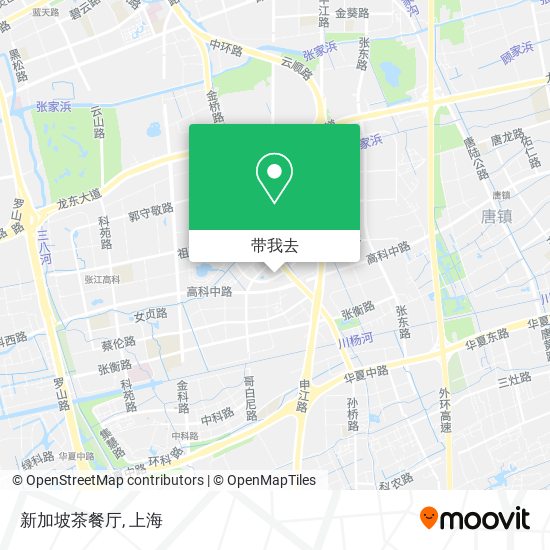 新加坡茶餐厅地图
