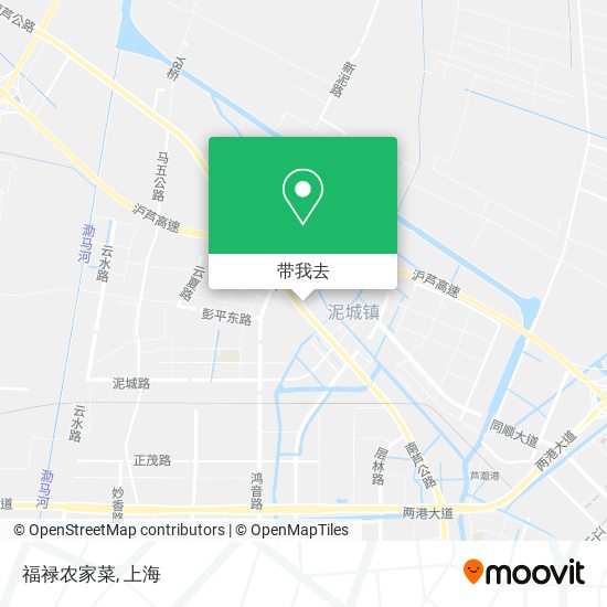 福禄农家菜地图