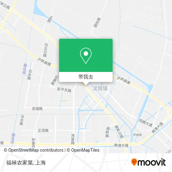 福禄农家菜地图