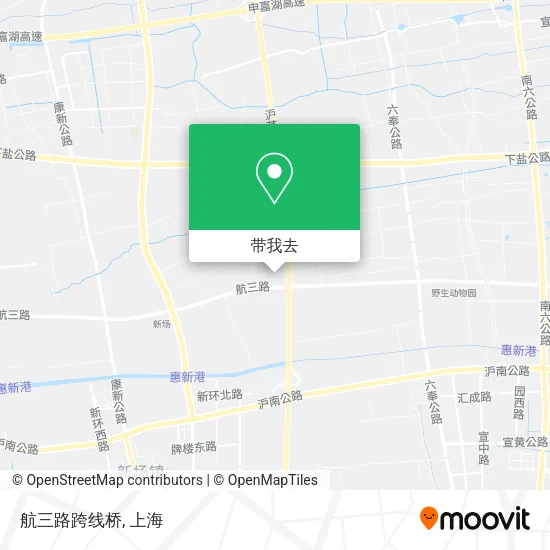 航三路跨线桥地图