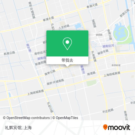 礼辉宾馆地图