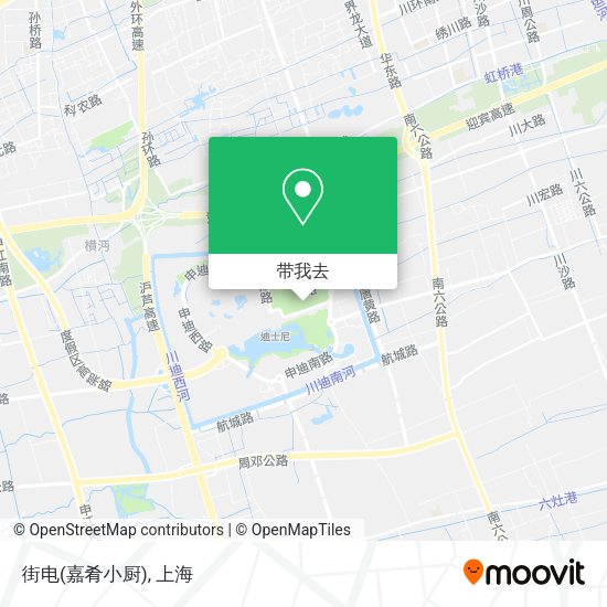 街电(嘉肴小厨)地图