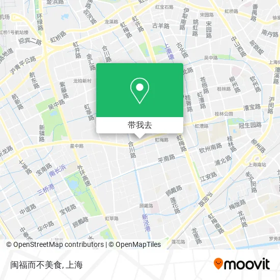 闽福而不美食地图