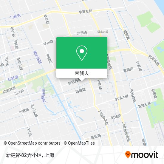 新建路82弄小区地图