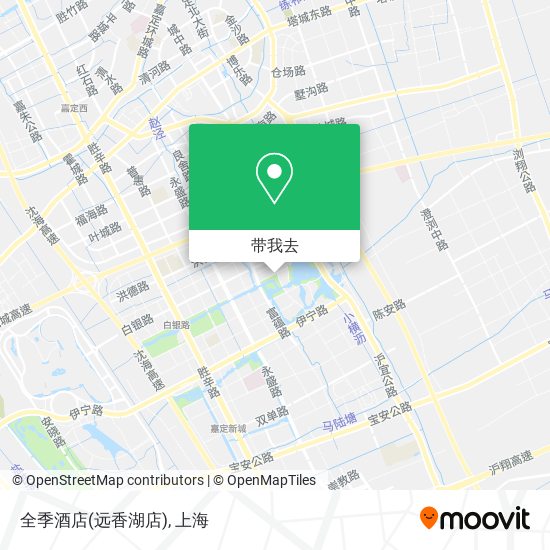 全季酒店(远香湖店)地图
