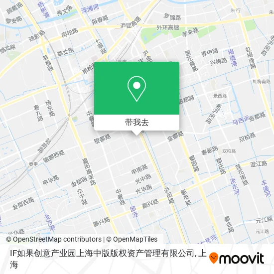 IF如果创意产业园上海中版版权资产管理有限公司地图