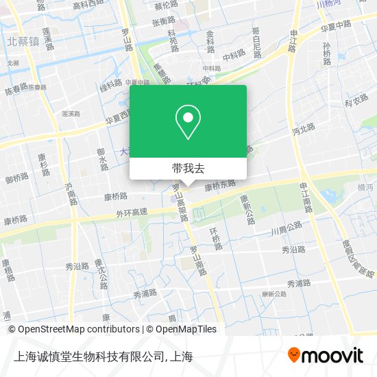 上海诚慎堂生物科技有限公司地图