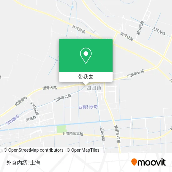 外食内绣地图