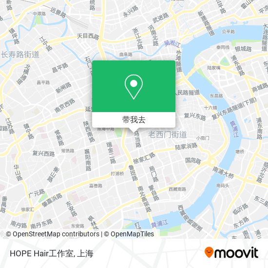 HOPE Hair工作室地图