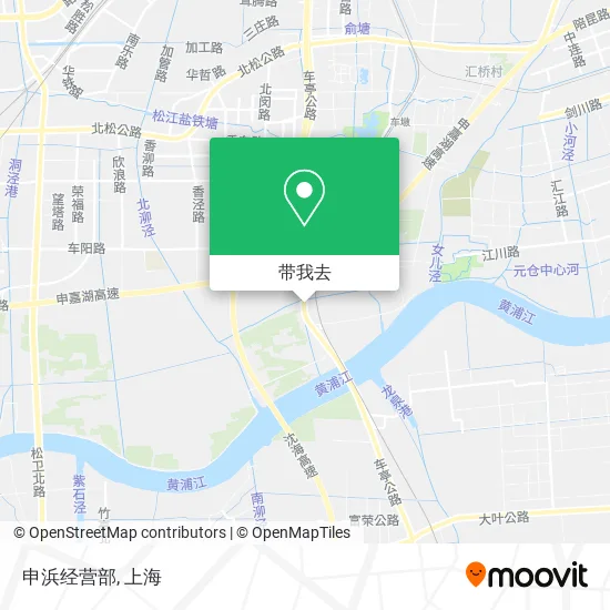 申浜经营部地图