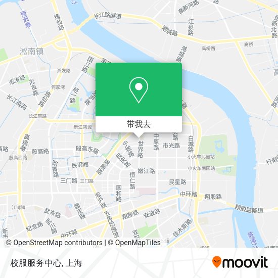 校服服务中心地图