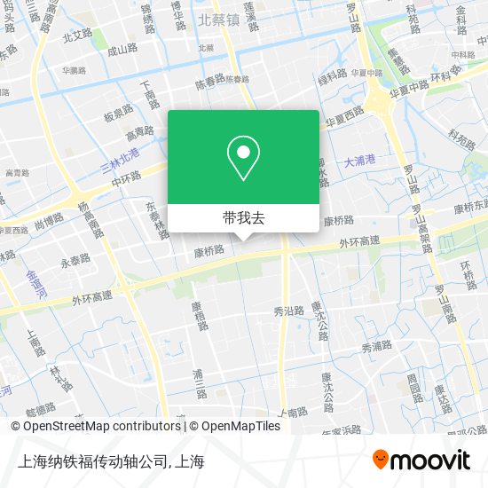 上海纳铁福传动轴公司地图