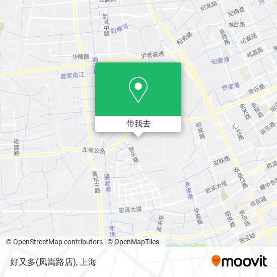 好又多(凤嵩路店)地图