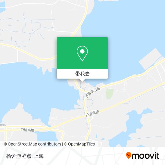 杨舍游览点地图