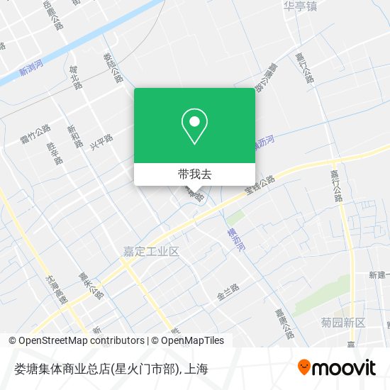 娄塘集体商业总店(星火门市部)地图