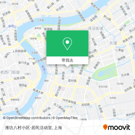 潍坊八村小区-居民活动室地图