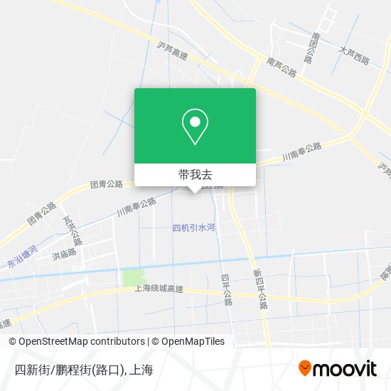 四新街/鹏程街(路口)地图