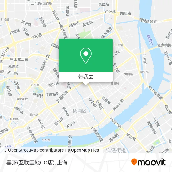 喜茶(互联宝地GO店)地图