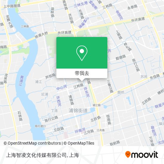 上海智凌文化传媒有限公司地图