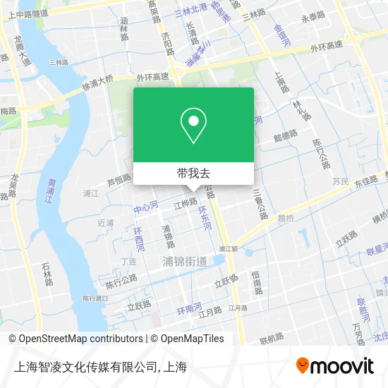 上海智凌文化传媒有限公司地图