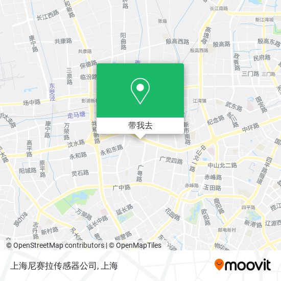 上海尼赛拉传感器公司地图
