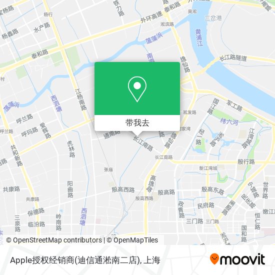 Apple授权经销商(迪信通淞南二店)地图