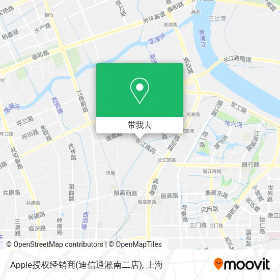 Apple授权经销商(迪信通淞南二店)地图