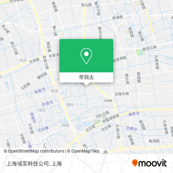 上海域至科技公司地图