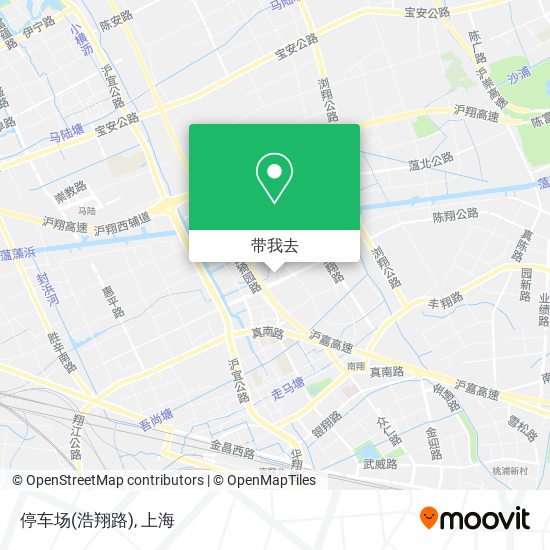 停车场(浩翔路)地图