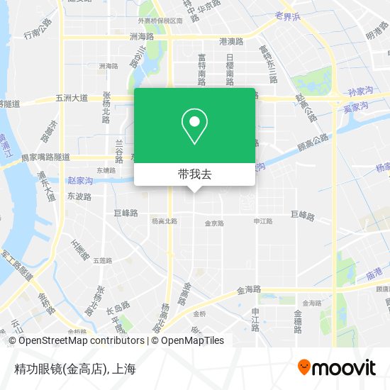 精功眼镜(金高店)地图