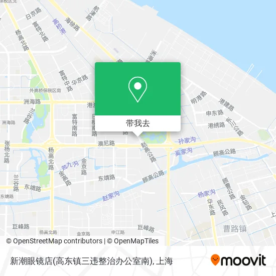 新潮眼镜店(高东镇三违整治办公室南)地图