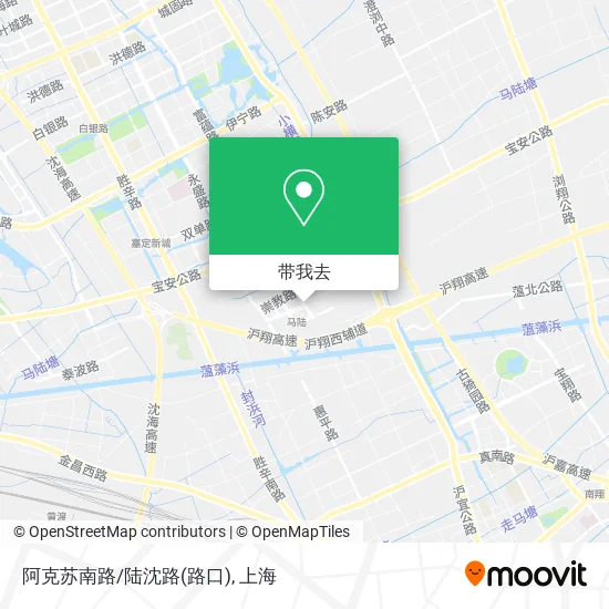 阿克苏南路/陆沈路(路口)地图