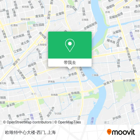 欧唯特中心大楼-西门地图