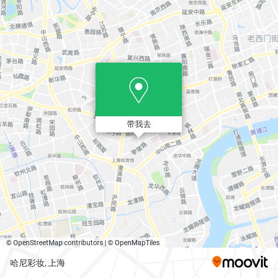 哈尼彩妆地图