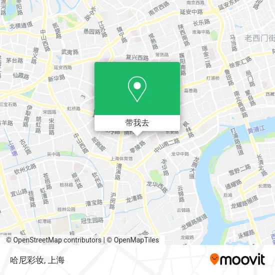哈尼彩妆地图