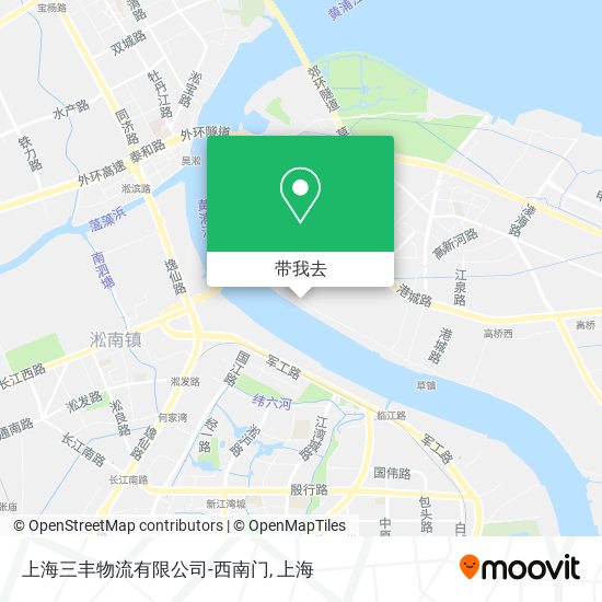 上海三丰物流有限公司-西南门地图