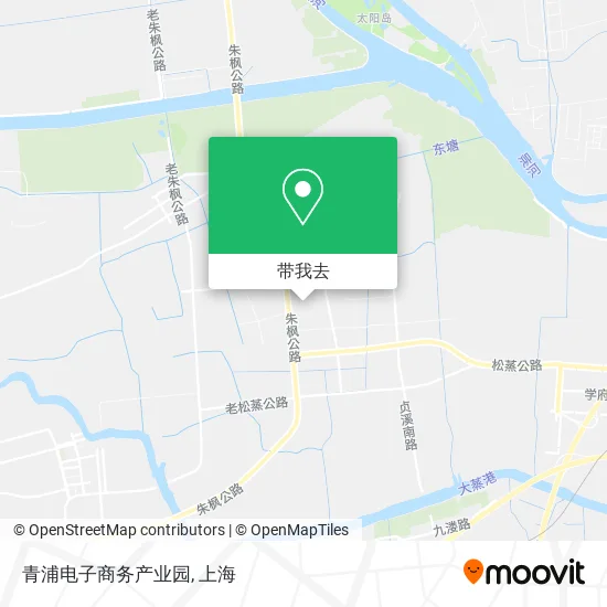 青浦电子商务产业园地图