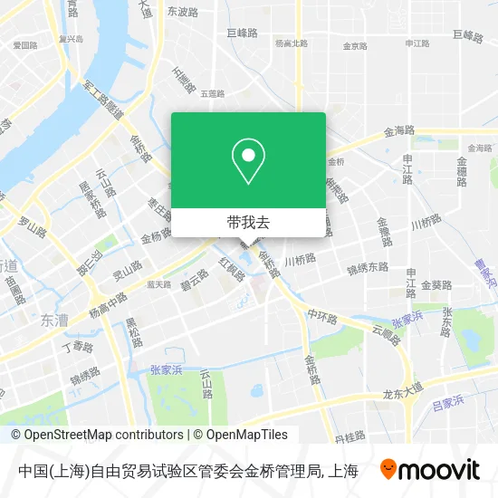 中国(上海)自由贸易试验区管委会金桥管理局地图