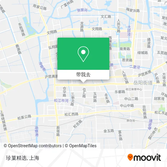 珍菓精选地图