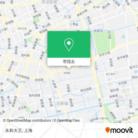 永和大王地图
